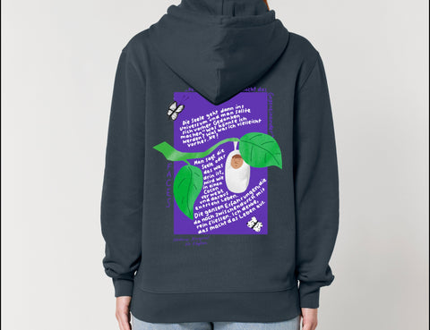 Räglan Hoodies Hoodie "Faces"