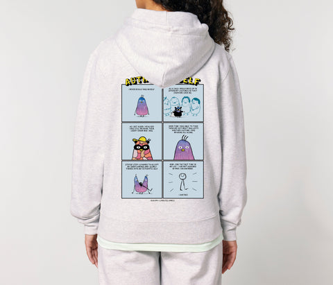 Räglan Hoodies Light Grey / XXS Authentic Self Hoodie