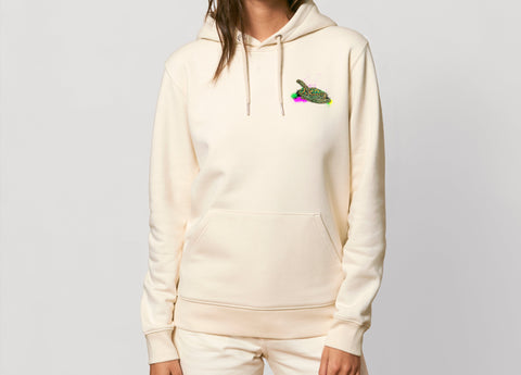 Räglan Hoodies Naturalraw / XXS Turtle Love Hoodie "Turtle"