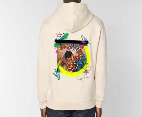 Räglan Hoodies Turtle Love Hoodie "Parrot"