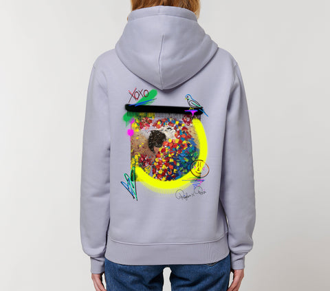 Räglan Hoodies Turtle Love Hoodie "Parrot"