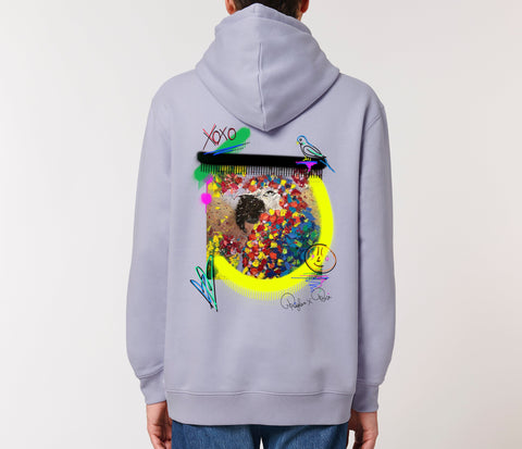 Räglan Hoodies Turtle Love Hoodie "Parrot"