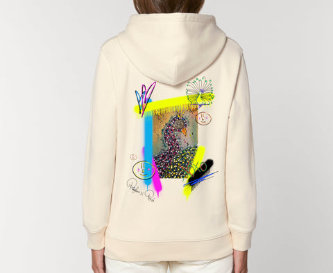 Räglan Hoodies Turtle Love Hoodie "Peacock"