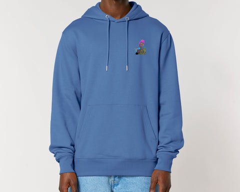 Räglan Hoodies Turtle Love Hoodie "Peacock"