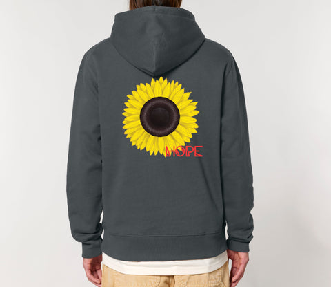 Räglan Kapuzensweatshirts Anthracite / XXS Rays of Hope Hoodie