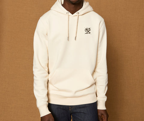 Räglan Kapuzensweatshirts Butterfly Hoodie Natural