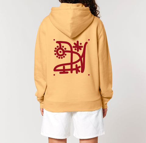Räglan Kapuzensweatshirts Butterfly Hoodie Nispero