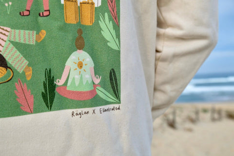 Räglan Kapuzensweatshirts Conscious Impact Hoodie