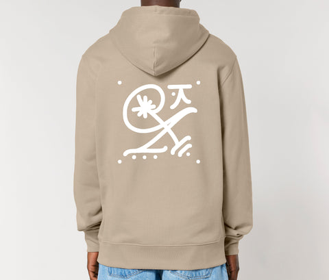 Räglan Kapuzensweatshirts Kokon 1 / XXS Butterfly Hoodie Desert Dust