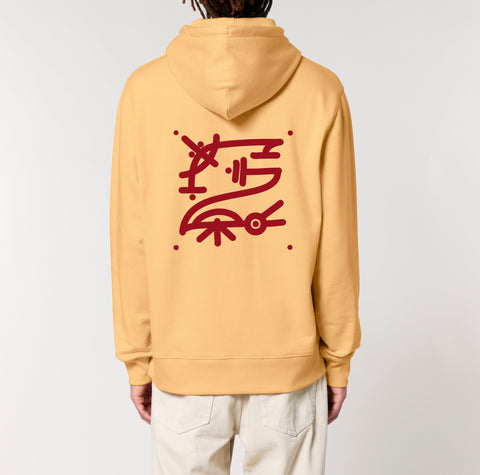 Räglan Kapuzensweatshirts Kokon 3 / XXS Butterfly Hoodie Nispero