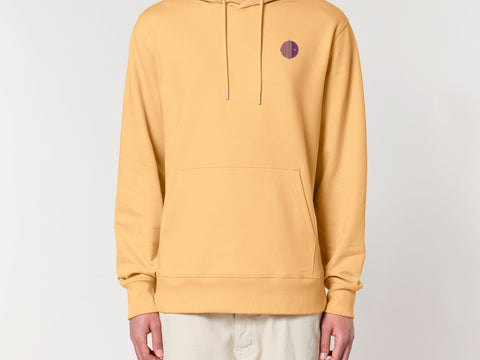 Räglan Kapuzensweatshirts Lila / XXS Nispero Hoodie mit Logo Stick