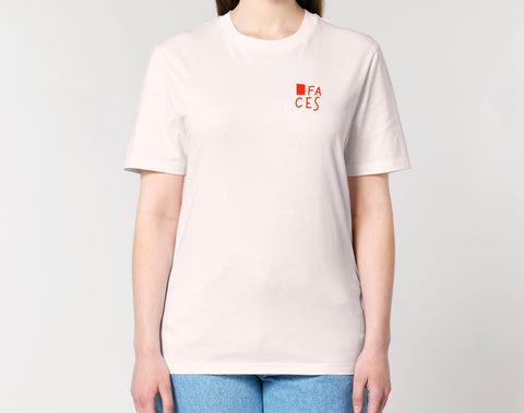 Räglan T-Shirts Kurzarm 5 / XXS T-Shirt "Faces"