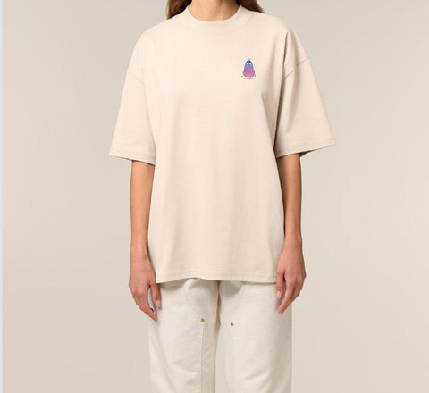 Räglan T-Shirts Kurzarm Authentic Self Oversized T-Shirt