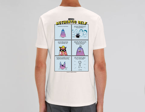 Räglan T-Shirts Kurzarm Authentic Self T-shirt