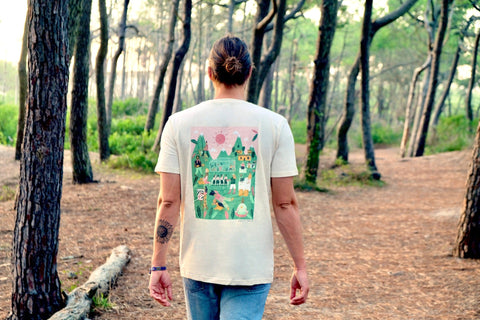 Räglan T-Shirts Kurzarm Conscious Impact T-shirt