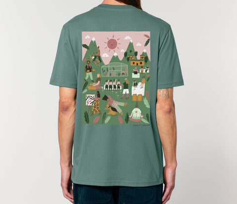 Räglan T-Shirts Kurzarm Conscious Impact T-shirt