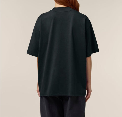 Räglan T-Shirts Kurzarm Faces Oversized T-Shirt