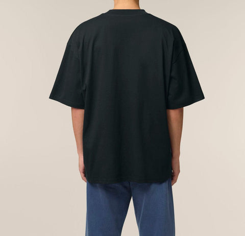 Räglan T-Shirts Kurzarm Faces Oversized T-Shirt