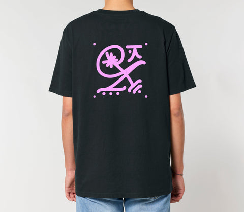 Räglan T-Shirts Kurzarm Kokon 1 / XXS Butterfly T-shirt Black