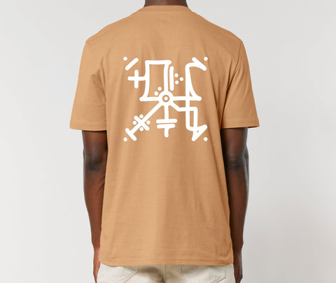 Räglan T-Shirts Kurzarm Kokon 2 / XXS Butterfly T-shirt Latte