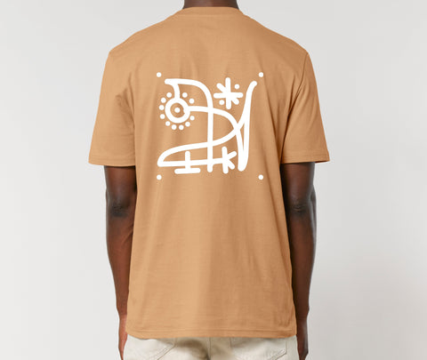 Räglan T-Shirts Kurzarm Kokon 4 / XXS Butterfly T-shirt Latte