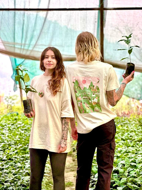 Räglan T-Shirts Kurzarm Naturalraw / XXS Conscious Impact T-shirt