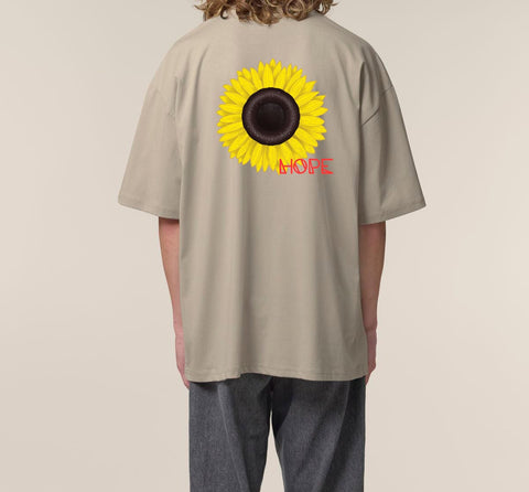 Räglan T-Shirts Kurzarm Stone / XXS Rays of Hope Oversized T-Shirt