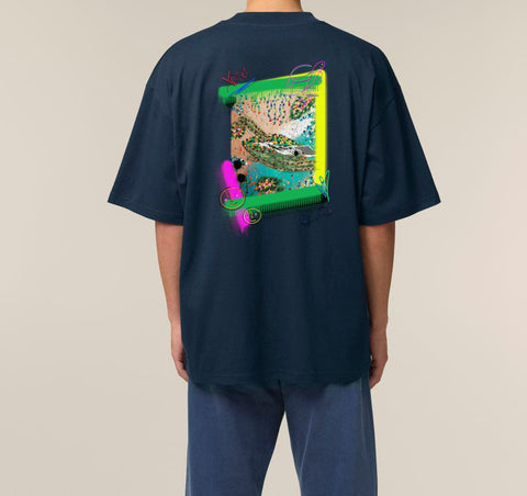 Räglan T-Shirts Kurzarm Turtle Love Oversized "Turtle"