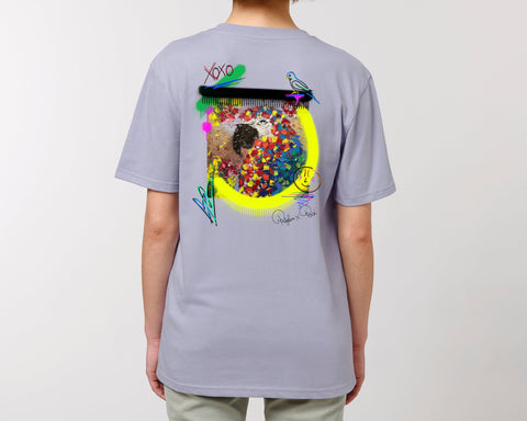Räglan T-Shirts Kurzarm Turtle Love T-Shirt "Parrot"