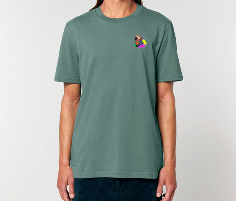 Räglan T-Shirts Kurzarm Turtle Love T-Shirt "Parrot"