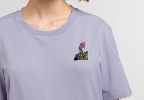 Räglan T-Shirts Kurzarm Turtle Love T-Shirt "Peacock"