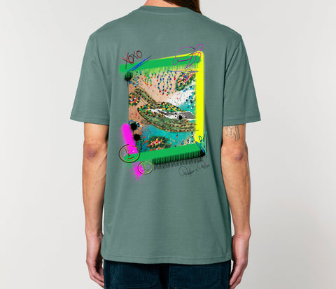 Räglan T-Shirts Kurzarm Turtle Love T-Shirt "Turtle"