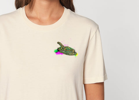 Räglan T-Shirts Kurzarm Turtle Love T-Shirt "Turtle"