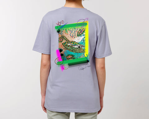 Räglan T-Shirts Kurzarm Turtle Love T-Shirt "Turtle"