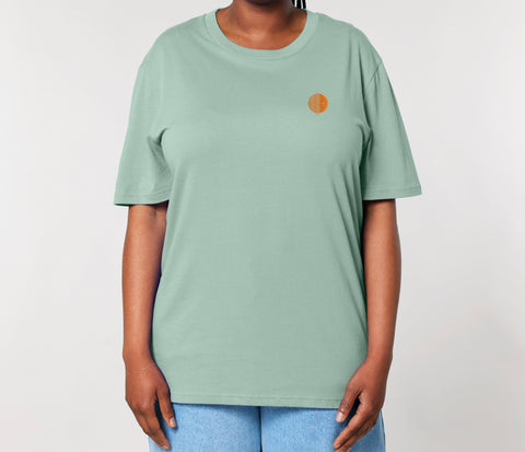 Räglan T-Shirts und Longsleeves Aloe T-Shirt mit Logo Stick