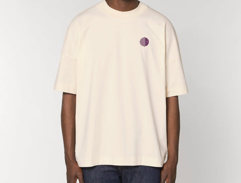 Räglan T-Shirts und Longsleeves Purple / XXS Oversized T-Shirt "Natural Raw"