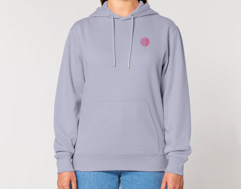 Stanley & Stella Kapuzensweatshirts Lavender Hoodie mit Logo Stick