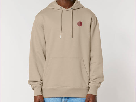Stanley & Stella Kapuzensweatshirts Weinrot / XXS Desert Hoodie mit Logo Stick