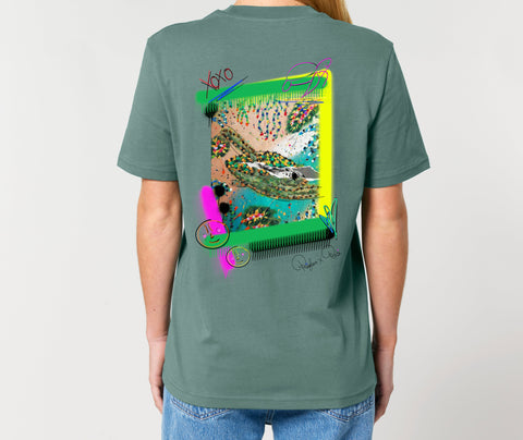 Räglan T-Shirts Kurzarm Greenbay / XXS Turtle Love T-Shirt "Turtle"