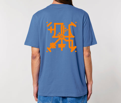 Räglan T-Shirts Kurzarm Kokon 2 / XXS Butterfly T-shirt Blau