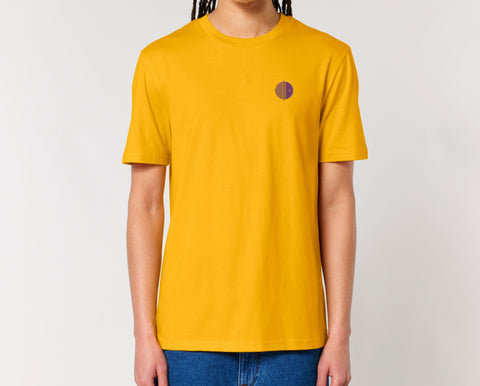Räglan T-Shirts und Longsleeves Lila / XXS Yellow T-Shirt mit Logo Stick