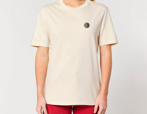 Räglan T-Shirts und Longsleeves Natural Raw T-Shirt mit Logo Stick