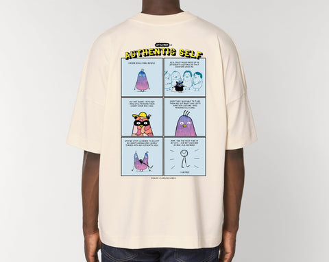 Authentic Self OVERSIZED T-Shirt - Räglan